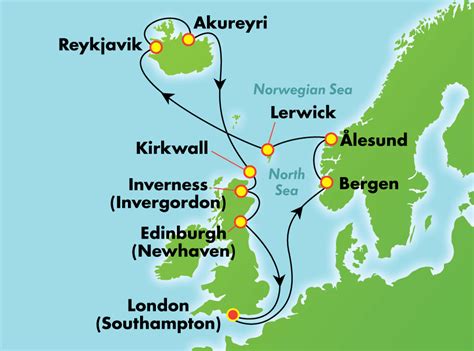 cruises to norway from uk ports